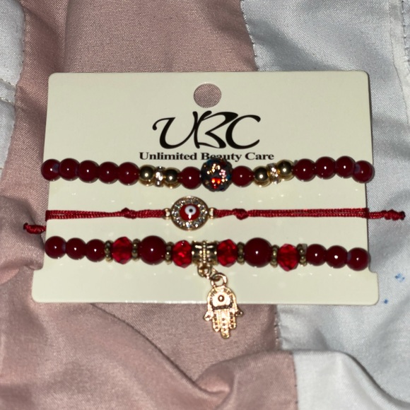 Evil eye 3 piece bracelet - Picture 6 of 6